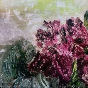 Canvas print of my original oil painting